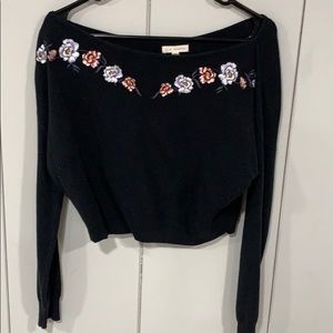 Off Shoulder Pacsun Sweatshirt
